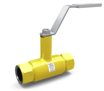 Кран шаровый резьбовой LD КШЦМ Gas 080/070.025.Н/П.02. стальной ст 20 Ду80/70 Ру25 МПа в Омске